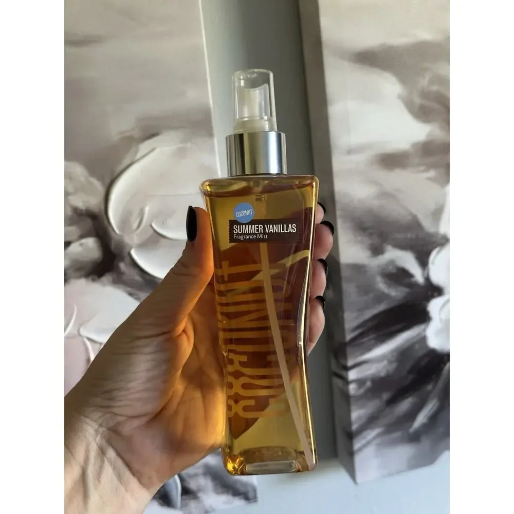 Bath & Body Works Signature Vanillas COCONUT 8oz Fragrance Mist Discontinued